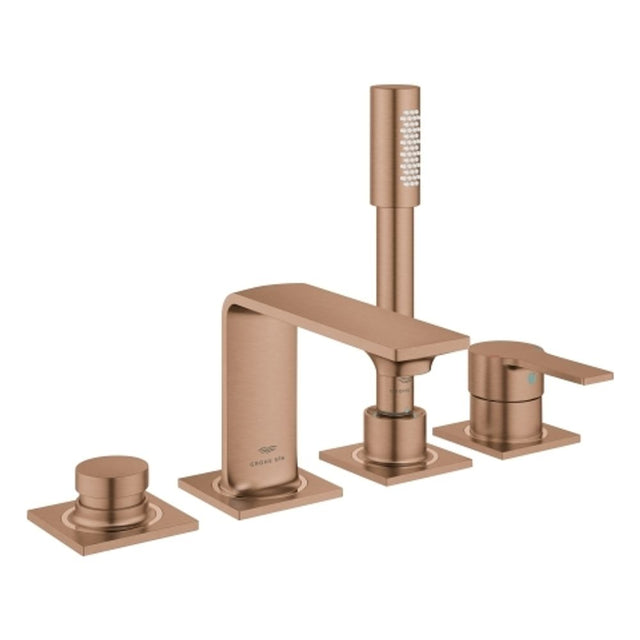 GROHE 4-Loch-EH-Wannenbatterie Allure 19316_1 Oberbau warm sunset gebürstet, 19316DL1