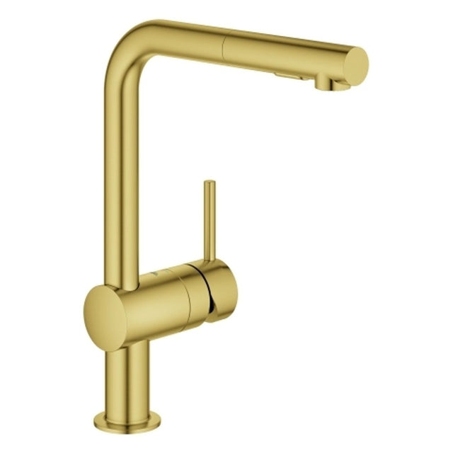 GROHE EH-Spültischbatterie Minta 30274 L-Ausl. azb. Spülbrause cool sunrise geb, 30274GN0