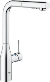 GROHE EH-Spültischbatterie Essence 30504 herausziehbare Spülbrause supersteel, 30504DC0
