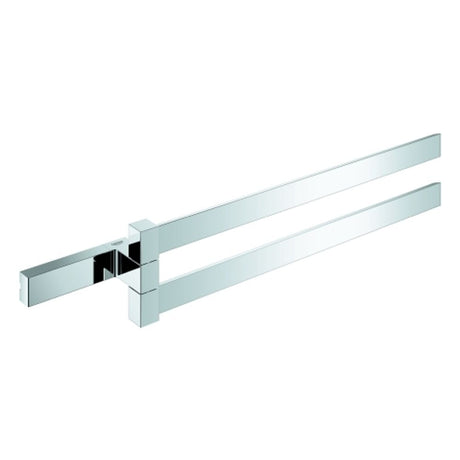 GROHE Doppel-Handtuchhalter Selection Cube 40768 Metall 2-armig 400mm chrom, 40768000