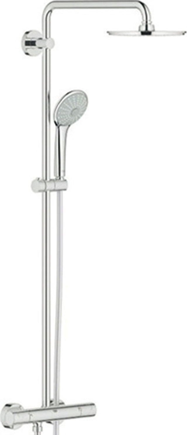 GROHE Duschsystem Euphoria 310 26075 mit Thermostatbatterie supersteel, 26075DC0