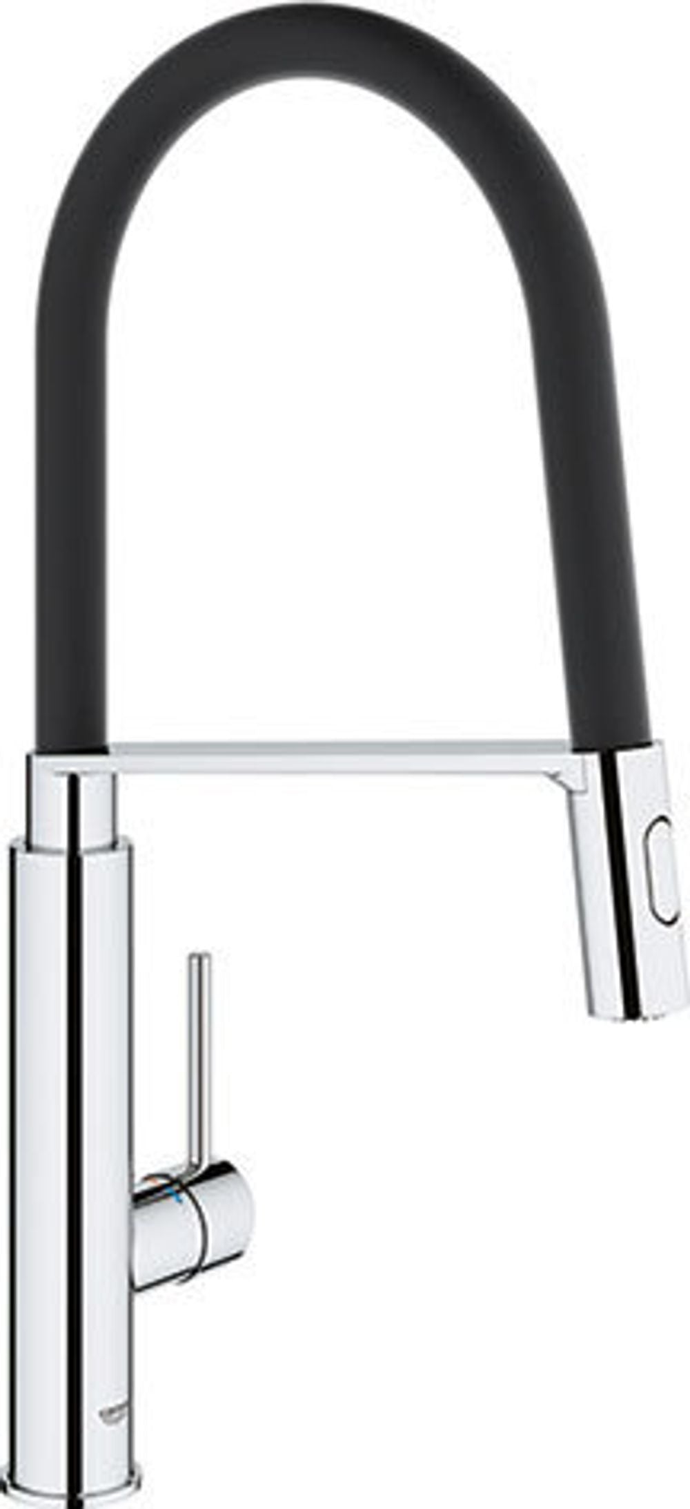 GROHE Einhand-Spültischbatterie Concetto 31491 ausziehbare Profibrause chrom, 31491000