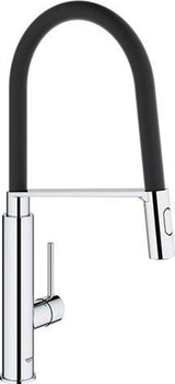 GROHE Einhand-Spültischbatterie Concetto 31491 ausziehbare Profibrause chrom, 31491000