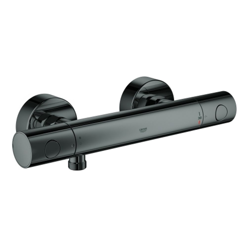 GROHE THM-Brausebatt. Grohtherm 1000 C 34065_2 Wandmontage hard graphite, 34065A02