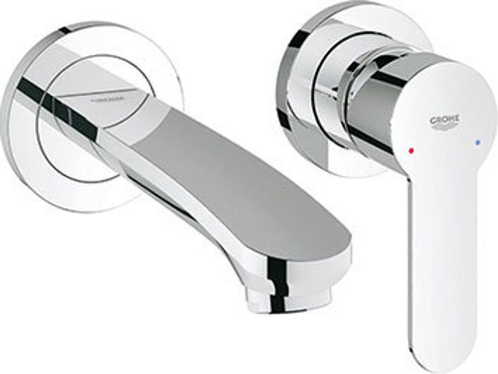 GROHE 2-L-WT-Batt. Eurostyle C 19571_2 Stichmaß 110 mm Ausladung 171 mm chrom, 19571002