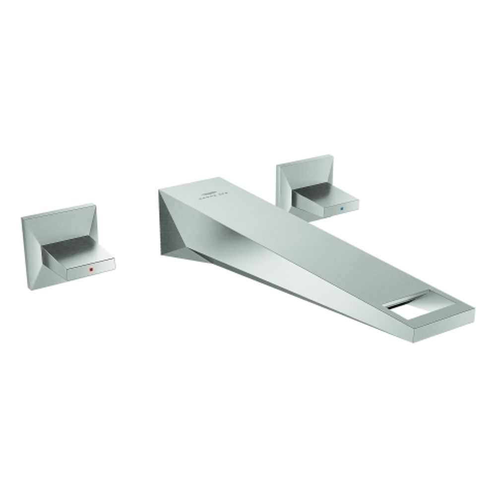 GROHE 3-L-WT-Wandbatt. Allure Brilliant 20629 FMS Ausladung 210mm supersteel, 20629DC0
