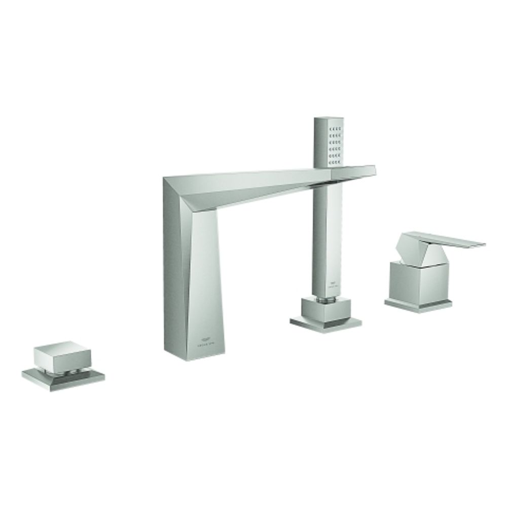 GROHE 4-Loch-EH-Wannenkombination Allure Brilliant 29405 supersteel, 29405DC0