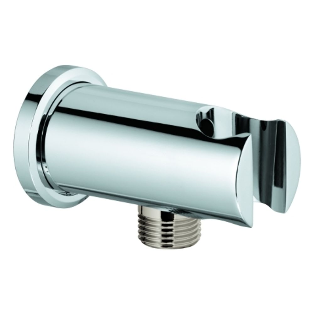 GROHE Wandanschlussbogen Rainshower 26658 runde Rosette eigensicher chrom, 26658000