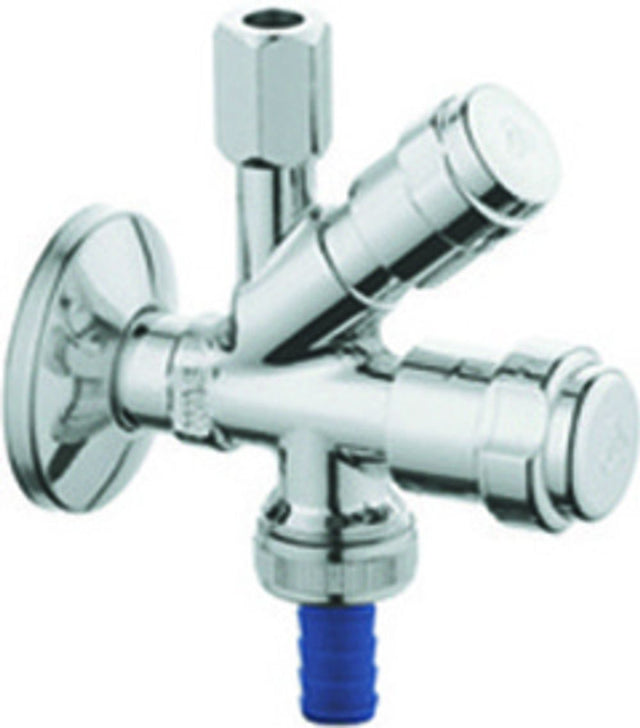 GROHE WAS-Kombieckventil 41070 Design-Gr. DN10 mit Rückflussverh. chrom, 41070000