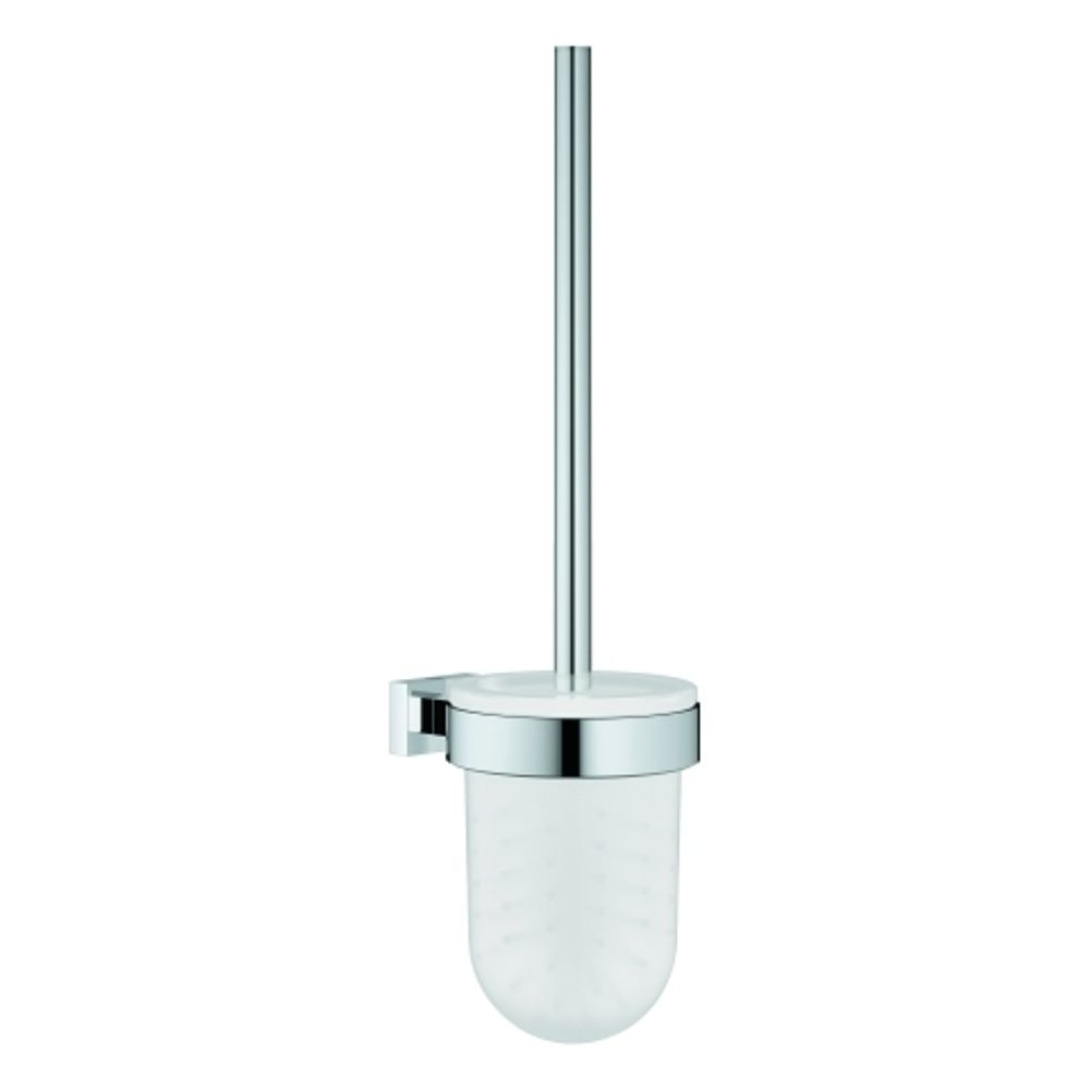 GROHE WC-Bürstengarnitur Essentials Cube 40513_1 Wandmontage Metall chrom, 40513001