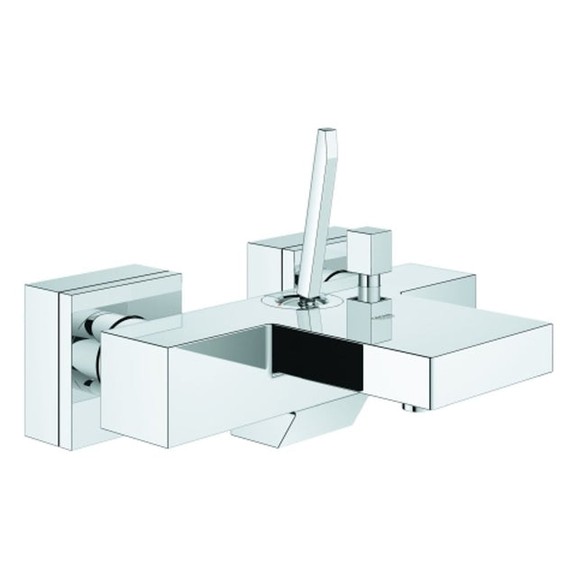 GROHE EH-Wannenbatterie Eurocube Joy 23666 Wandmontage eigensicher chrom, 23666000