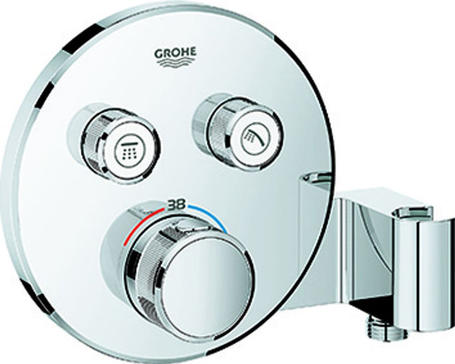 GROHE THM GRT SmartControl 29120 FMS rund 2 ASV Brausehalter chrom, 29120000
