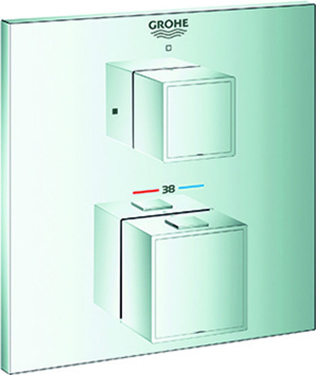 GROHE THM-Brausebatterie Grohtherm Cube 24153 FMS für 35600 chrom, 24153000