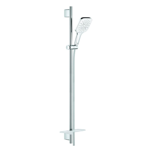 GROHE Brausest.-Set RSH 130 SmartActive Cube 26586 900mm Ablage moon white/chrom, 26586LS0