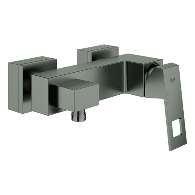 GROHE EH-Brausebatterie Eurocube 23145 Wandmontage hard graphite gebürstet, 23145AL0