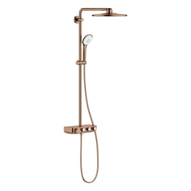 GROHE Duschsystem Euphoria SmartControl 310 Duo 26507 mit THM warm sunset geb., 26507DL0
