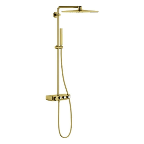 GROHE Duschsystem Euphoria SmartControl 310 Cube Duo 26508 THM cool sunrise geb., 26508GN0