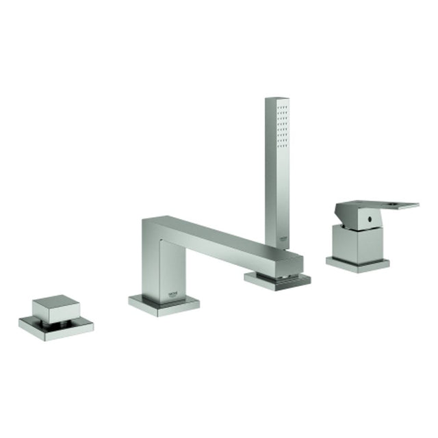 GROHE 4-Loch-Einhand-Wannenkombination Eurocube 19897_1 supersteel, 19897DC1