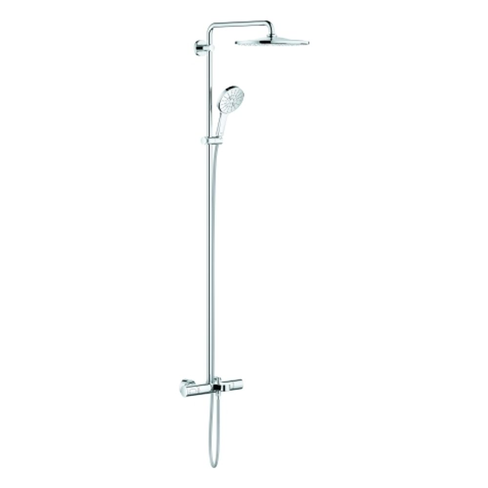 GROHE Duschsystem Rainshower SmartActive 310 26657 Wannenthermostat chrom, 26657000
