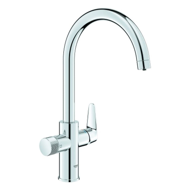 GROHE SPT-Batt. GROHE Blue Pure BauCurve 30580 C-Auslauf chrom, 30580000