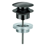 GROHE Ablaufgarnitur 65807 hard graphite, 65807A00