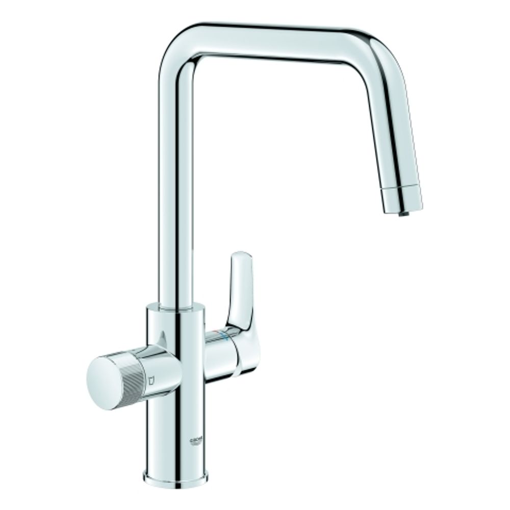 GROHE SPT-Batterie GROHE Blue Pure Eurosmart 30583 U-Auslauf chrom, 30583000