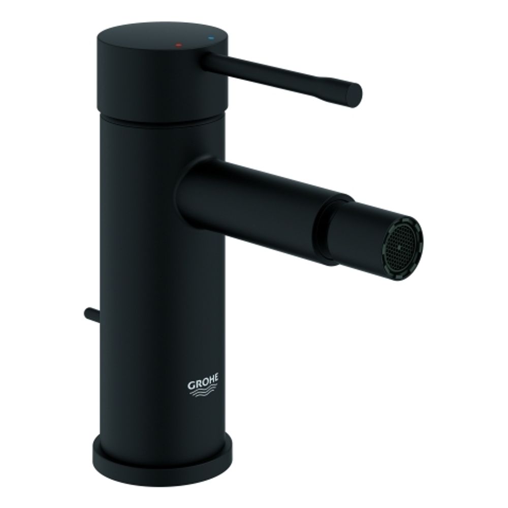 GROHE EH-Bidetbatterie Essence 24395_1 glatter Körper phantom black, 24395KF1