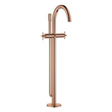 GROHE 2-Griff-Wannenbatt. Atrio 25272 FMS Bodenmontag Kreuz-Griff warm sunset, 25272DA0