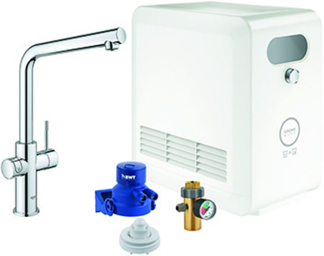 GROHE Starterkit GROHE Blue Professional 31347_3 L-Auslauf BT/WIFI chrom, 31347003