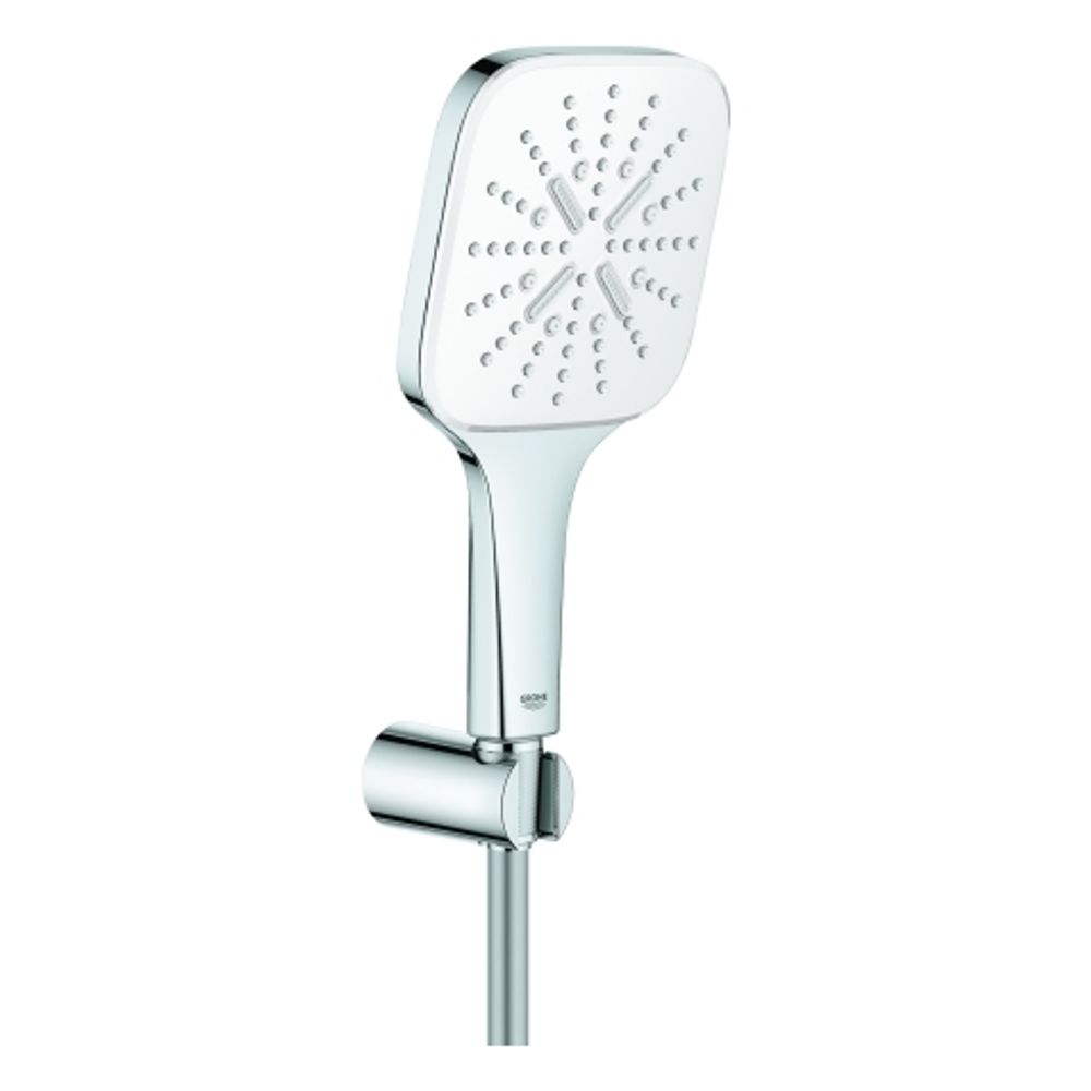 GROHE Wandhalterset RSH 130 SmartActive Cube 26589 9,5l/ moon white/chrom, 26589LS0