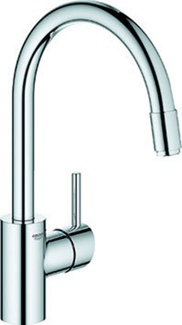 GROHE EH-SPT-Batterie Concetto 32663_3 h. Ausl. azb. L-Brause GROHE Zero chrom, 32663003