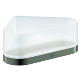 GROHE Eck-Duschablage Selection 41038 mit Halterung hard graphite geb., 41038AL0