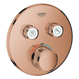 GROHE Thermostat Grohtherm SmartControl 29119 FMS rund 2 ASV warm sunset, 29119DA0