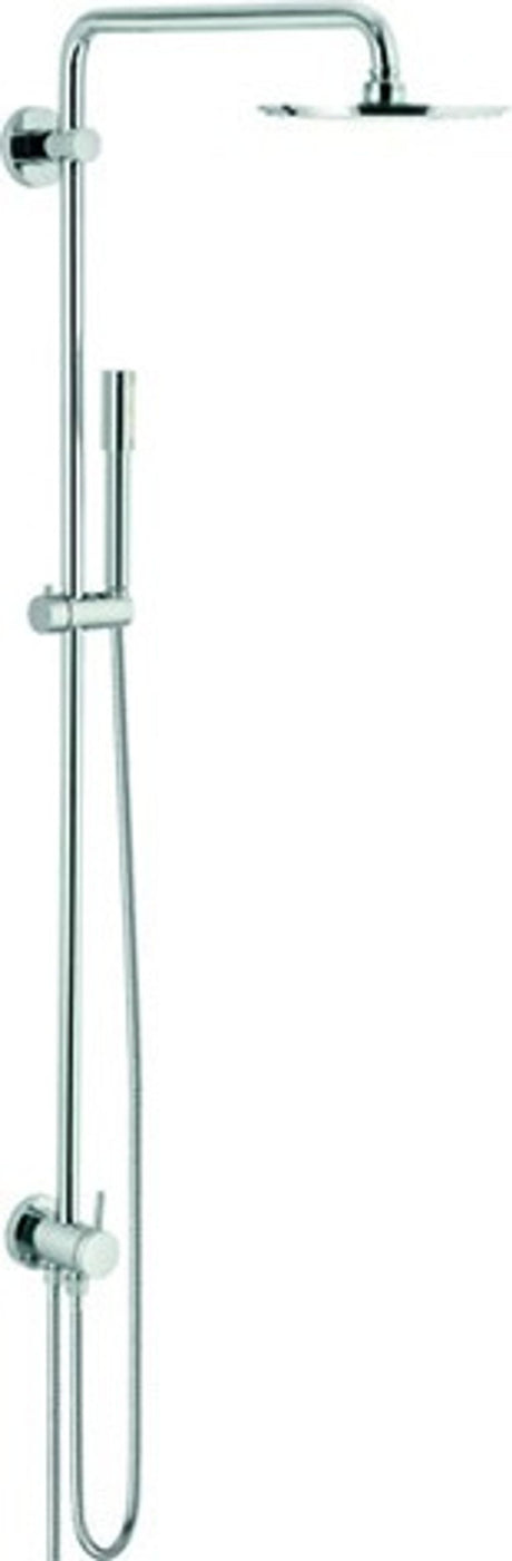 GROHE Duschsystem Rainshower 210 27058 mit Umstellung Kopf- u. Handbrause chrom, 27058000