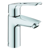 GROHE EH-WT-Batterie Eurosmart 23986_3 S-Size Verbrühschutz offener Hebel chrom, 23986003