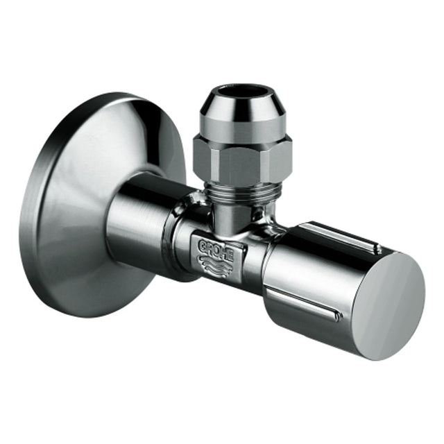 GROHE Eckventil 22037 1/2x3/8'' Rosette Metallgriff hard graphite, 22037A00