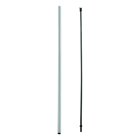 GROHE Ersatzrohr 48514 für Duschsysteme 15cm länger als Originalrohr chrom, 48514000