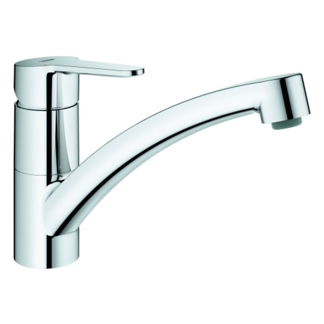 GROHE EH-Spültischbatterie BauEco 31680 flacher Auslauf GROHE ZERO chrom, 31680000