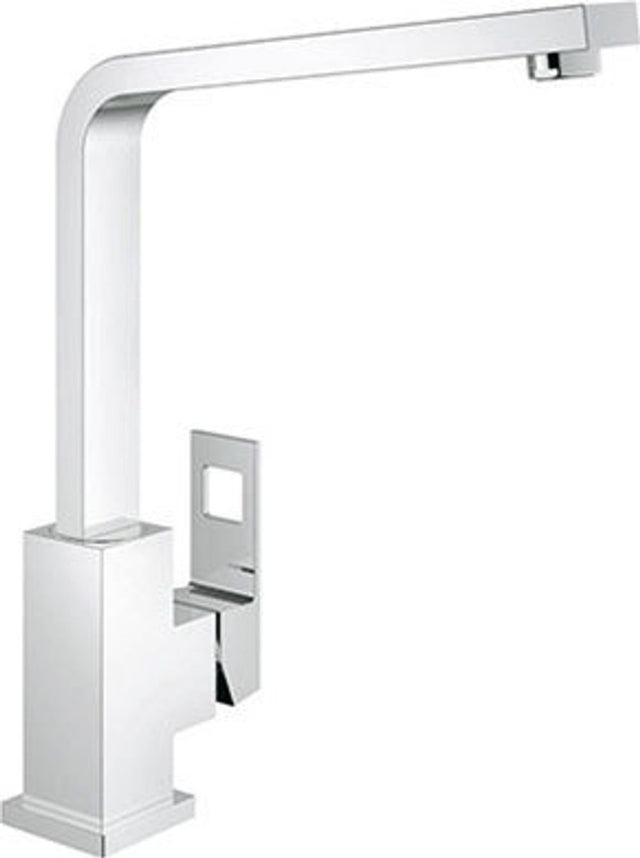 GROHE Einhand-Spültischbatterie Eurocube 31255 Temperaturbegrenzer chrom, 31255000