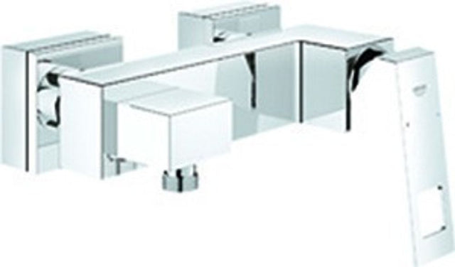 GROHE EH-Brausebatterie Eurocube 23145 Wandmontage eigensicher chrom, 23145000