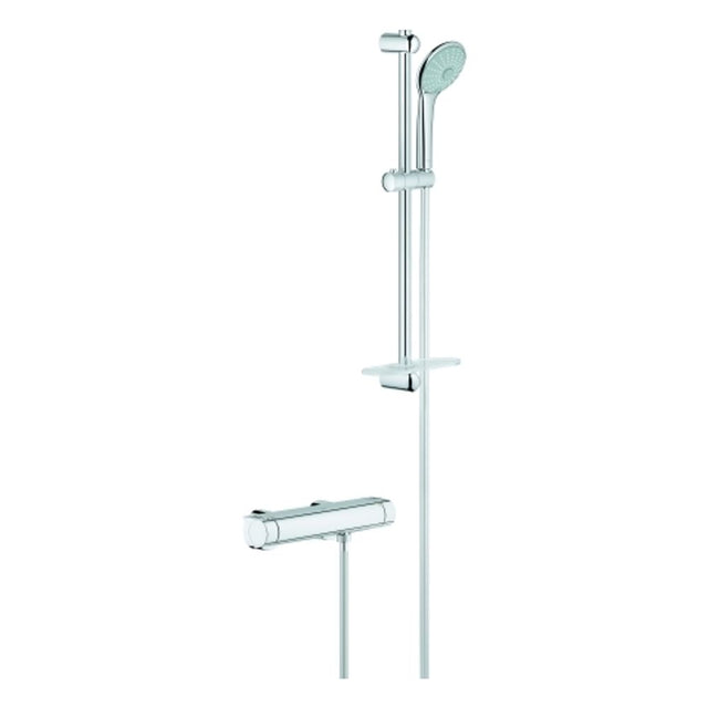 GROHE THM-Brausebatterie Grohtherm 2000 34195_1 mit Brausegarnitur chrom, 34195001