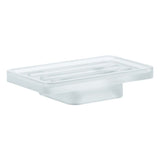 GROHE Seifenschale Selection Cube 40806 für Halter davinci satin weiß, 40806000