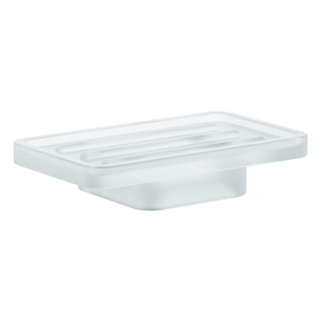 GROHE Seifenschale Selection Cube 40806 für Halter davinci satin weiß, 40806000