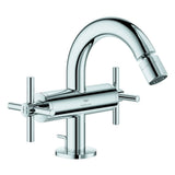 GROHE 2-Griff-Bidetbatt. Atrio 24353 Kreuz-Griff chrom, 24353000