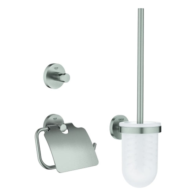 GROHE WC-Set 3-in-1 Essentials 40407_1 supersteel, 40407DC1