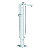 GROHE EH-Wannenbatterie Eurocube 23672_1 Fertigmontageset Bodenmontage chrom, 23672001