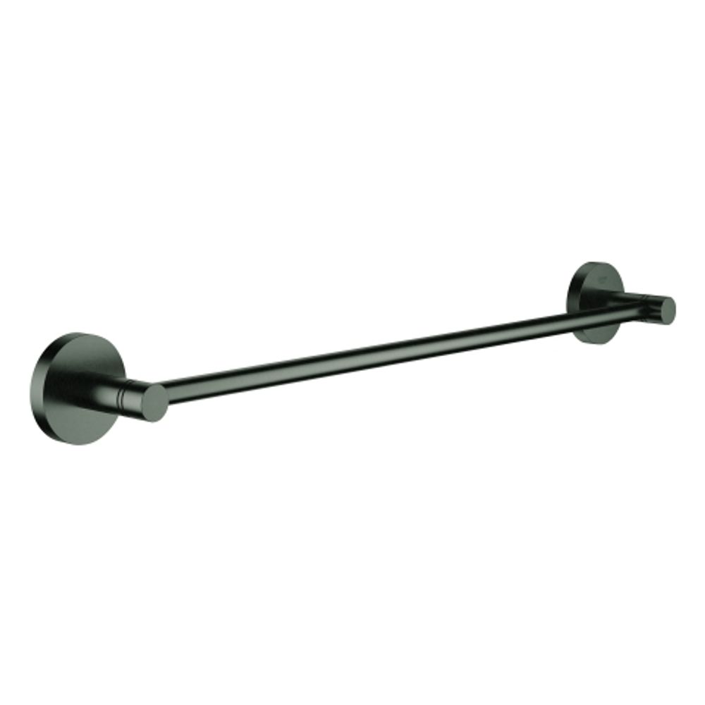 GROHE Badetuchhalter Essentials 40688_1 450mm hard graphite gebürstet, 40688AL1