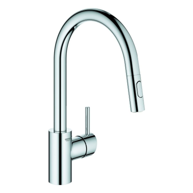 GROHE EH-SPT-Batterie Concetto 31483_2 h. Ausl. azb.Spülbrause GROHE Zero chrom, 31483002