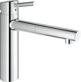 GROHE EH-SPT-Batterie Concetto 31129_1 ausziehbarer Mousseur chrom, 31129001