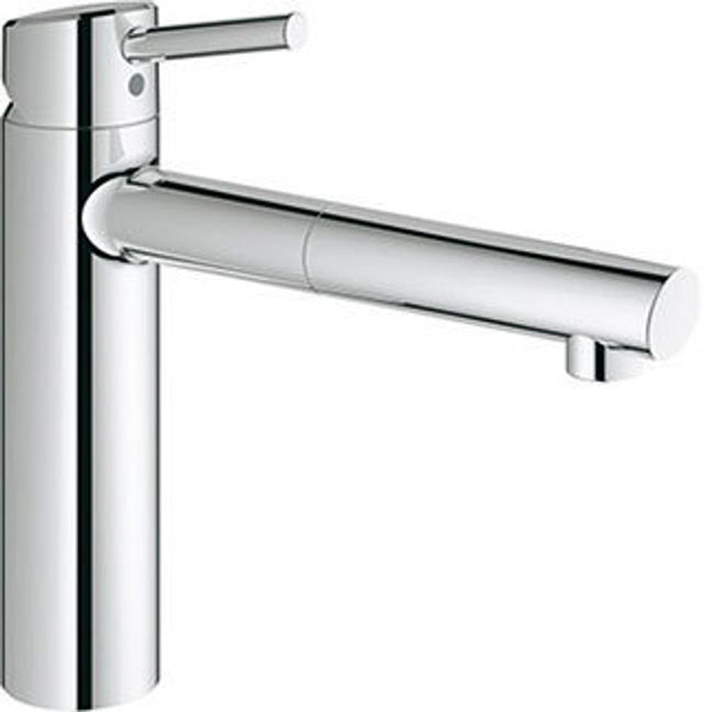 GROHE EH-SPT-Batterie Concetto 31214_1 Niederdruck ausziehbarer Mousseur chrom, 31214001